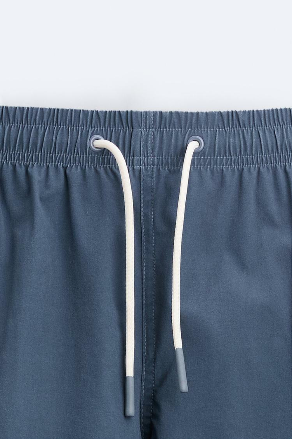 ZARA ПЛАВКИ С ЦВЕТОВЫМИ БЛОКАМИ, СЕРО-СИНИЙ