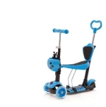 Самокат-каталка 5в1 Slider синий колеса свет, до 25кг SR1NB