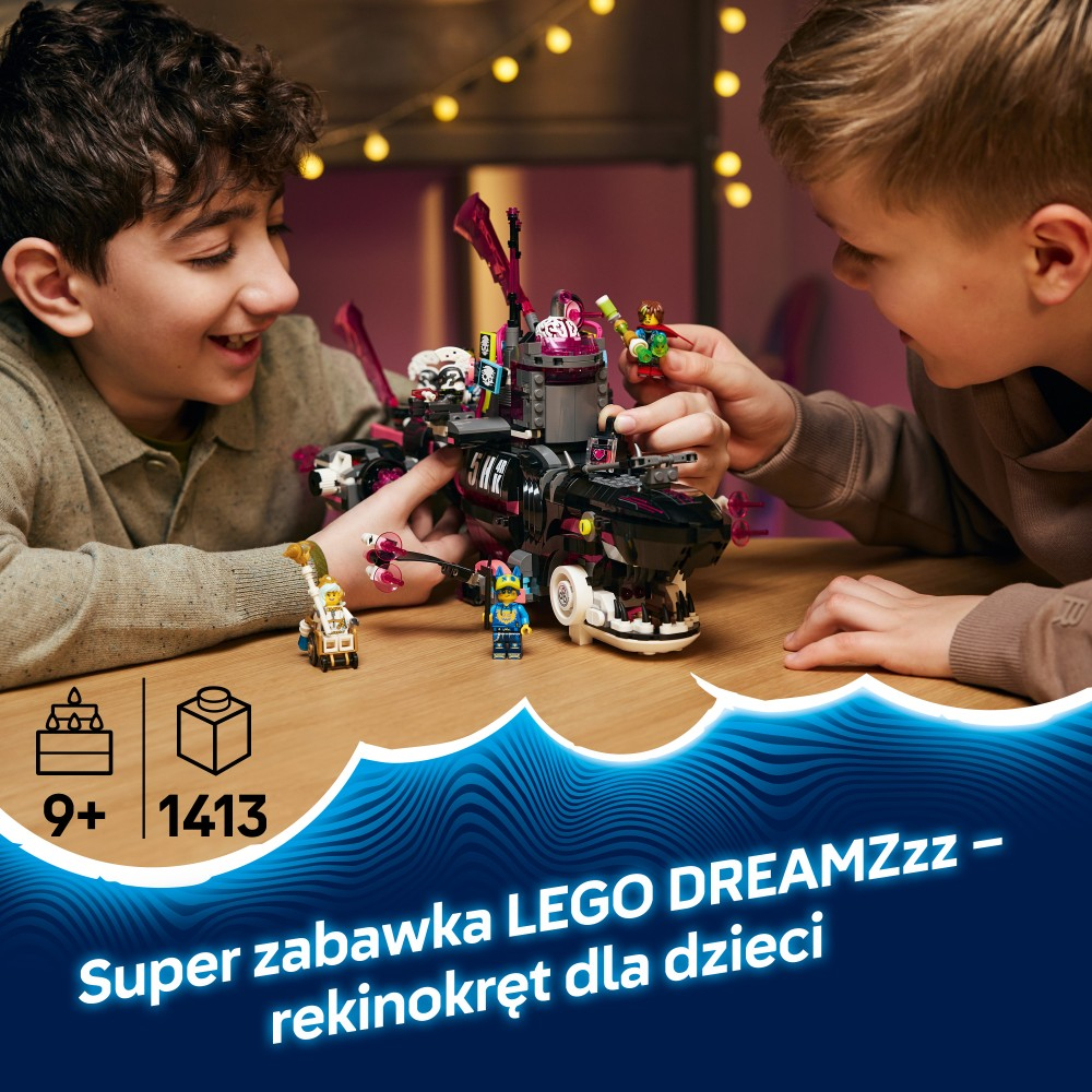 LEGO DREAMZzz - Кошмарная Подводная Акулолодка 71500