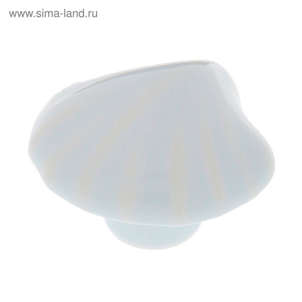 Ручка кнопка Ceramics 021 керамическая белая 3609972