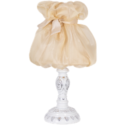 Настольная лампа Корса Сильвер Мадлен Жемчуг