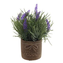 GAEM Цветочная композиция "Лаванда", L7,5 W7,5 H20 см