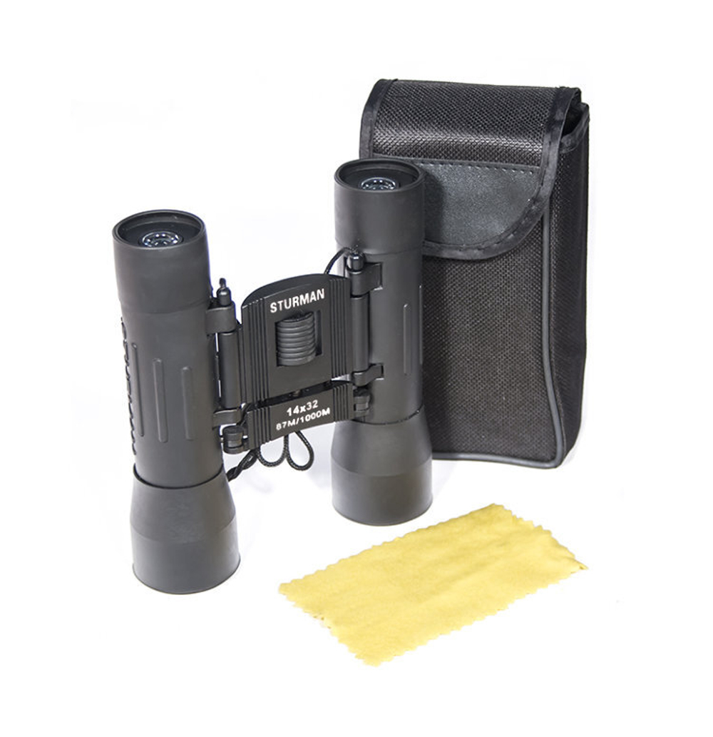 Бинокль Sturman 14x32 черный
