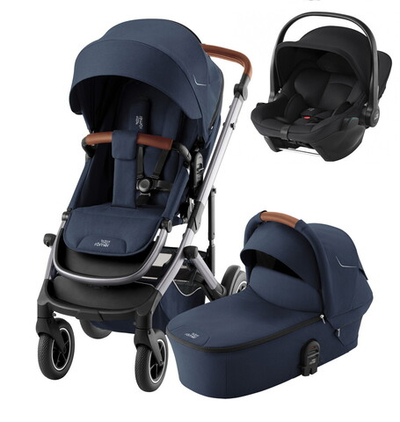 Детская коляска Britax Roemer Smile 5Z Core 3 в 1 Night Blue/Space Black