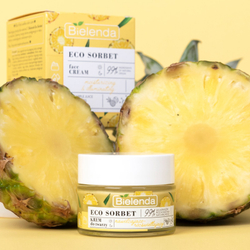 Bielenda Eco Sorbet Pineapple - увлажняющий и осветляющий крем для лица /   50  ml  / GTIN 5902169045272