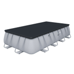 Каркасный прямоугольный бассейн Bestway Steel 56465 (549x274x122 см) с картриджным фильтром, лестницей и тентом