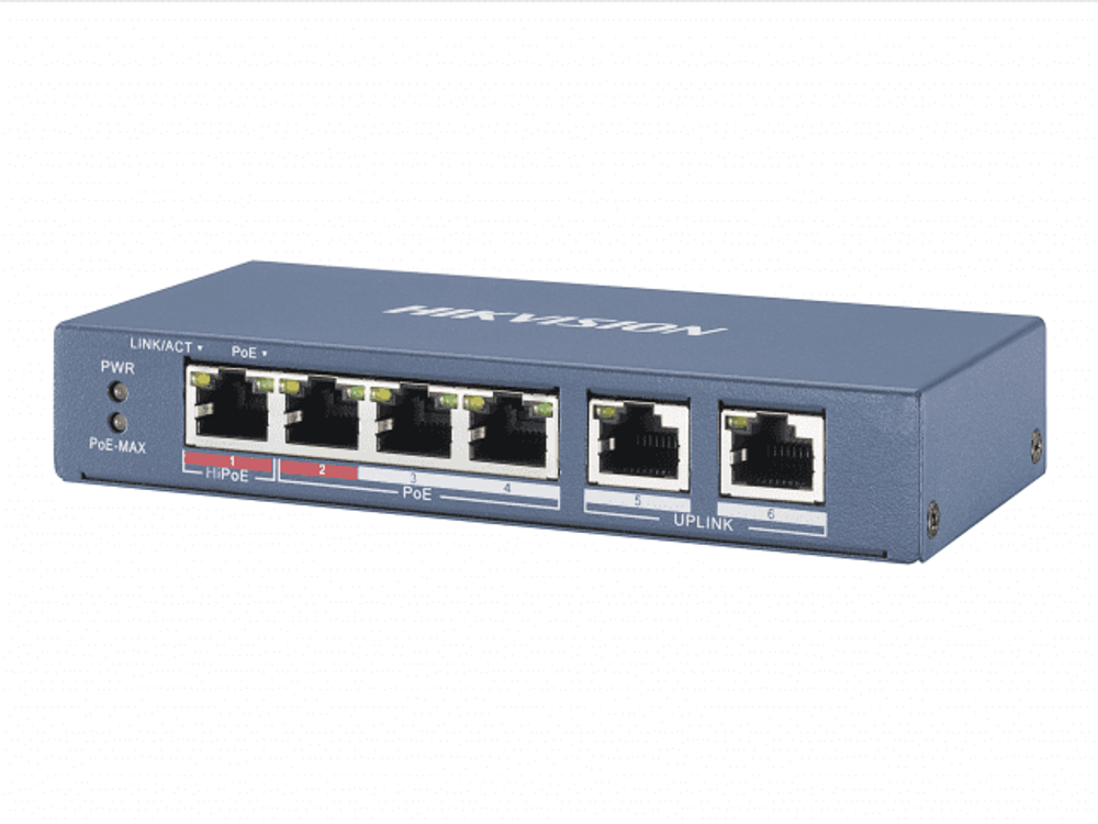 Hikvision DS-3E0106HP-E Сетевое оборудование