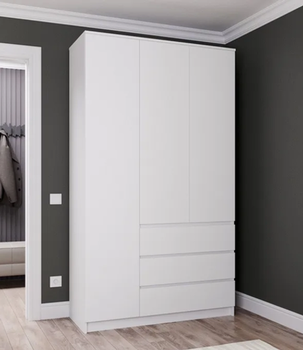 Шкаф Мори МШ 1200.1 Белый