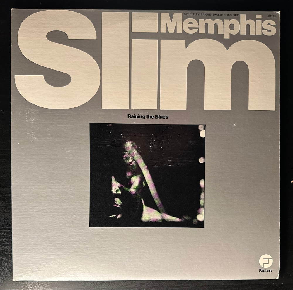 Memphis Slim - Raining The Blues 2LP (США 1986г.)