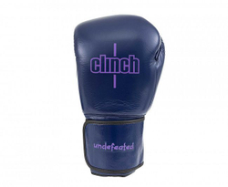 Перчатки боксерские Clinch Undefeated темно-синие C161