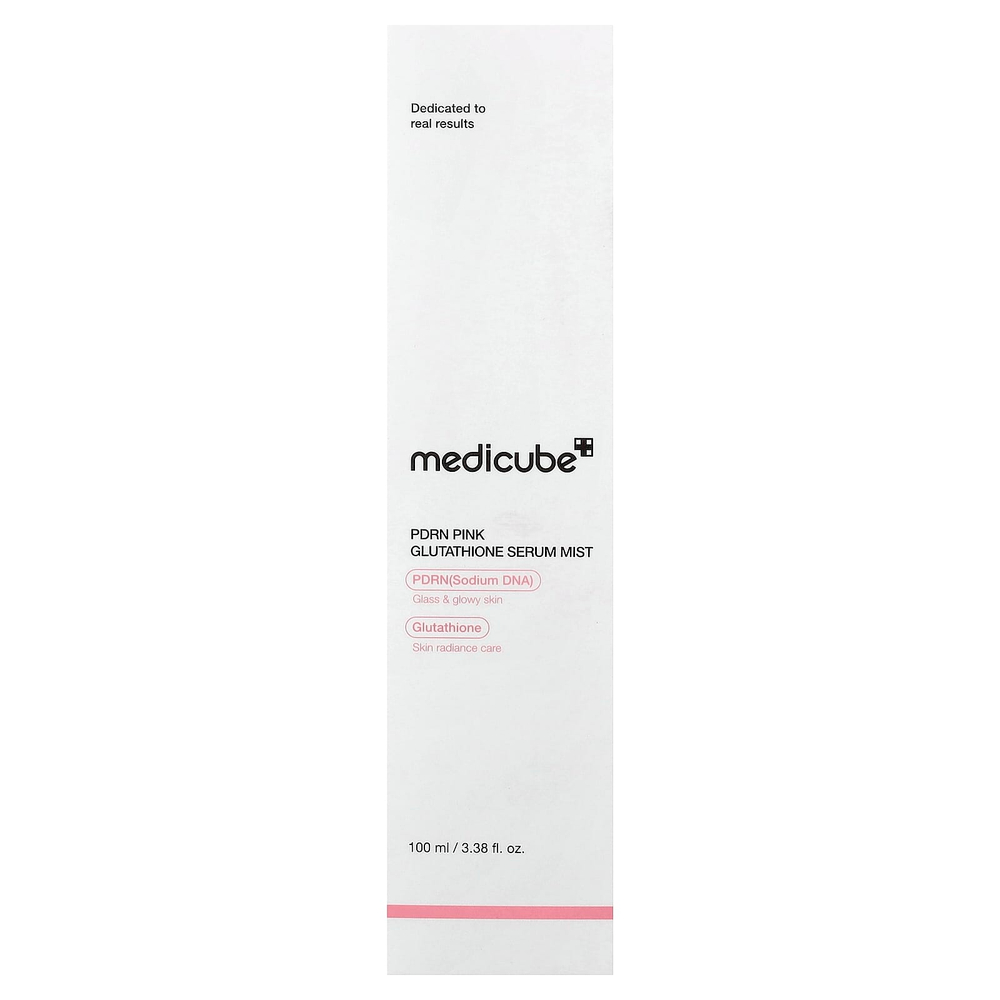 Medicube, PDRN Pink Glutathione Serum Mist, 100 мл (3,38 жидк. Унции)