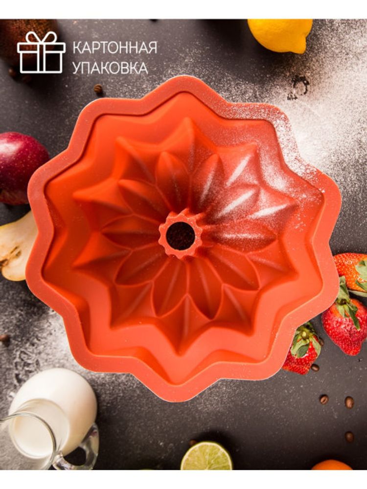 Силиконовая форма Хорс Пион, 26 см