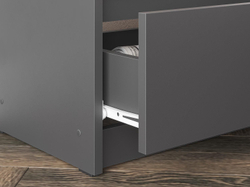 Денвер комод с ящиками 1,38 м / Графит серый