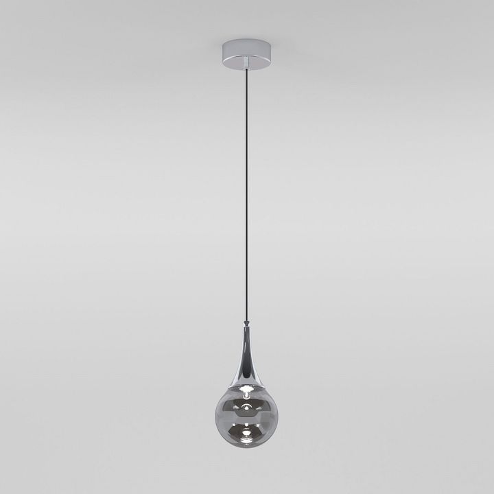 Подвесной светодиодный светильник Eurosvet Adour 50256/1 LED дымчатый