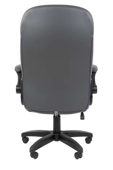 Офисное кресло Chairman 533 Россия экокожа серый