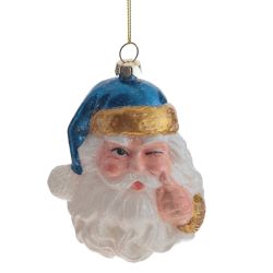 GAEM Украшение новогоднее "Дед Мороз", L8,5 W4,5 H13 см, 2в.