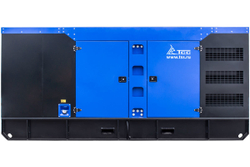 Дизельный генератор ТСС АД-250С-Т400-1РКМ5 ПРОФ в шумозащитном кожухе