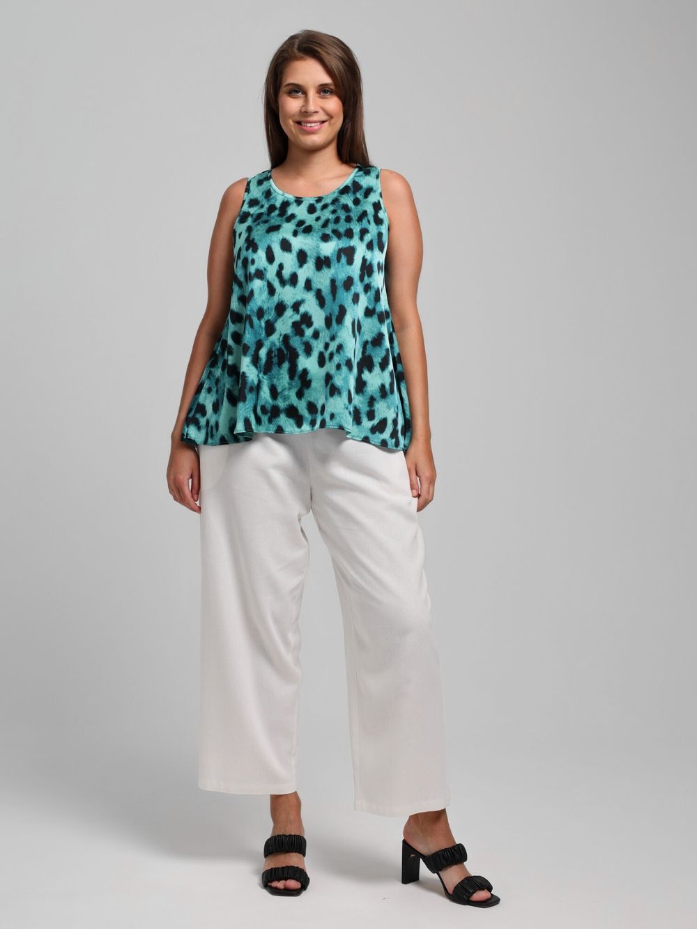 Блузка (топ) Найт-3 Виотекс ЗЕЛЁНЫЙ