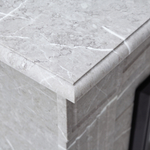 Каминокомплект Real Flame Andrea STD GR с очагом Majestic Lux Black (без пульта)