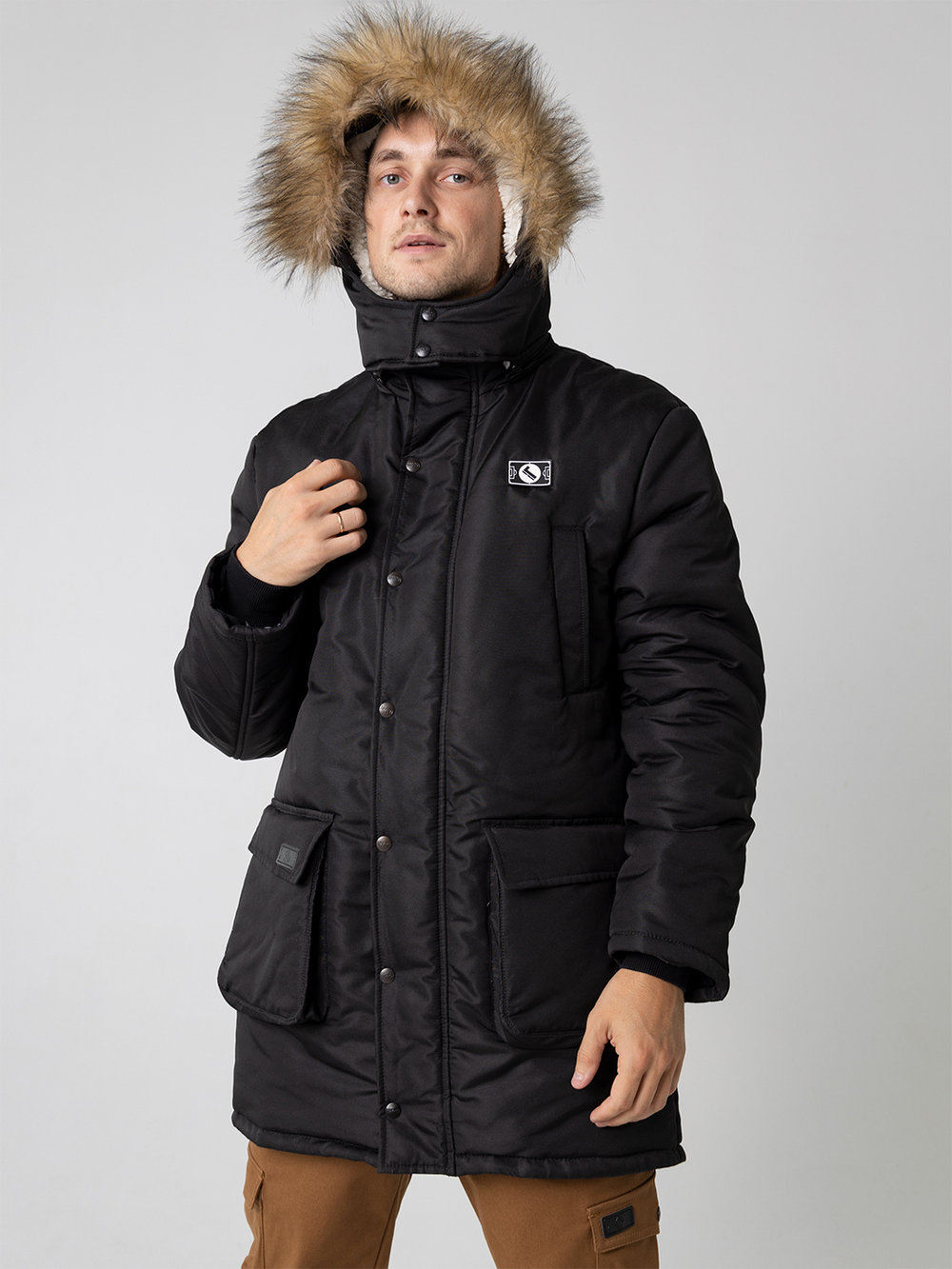 Парка зимняя Город Горький черная