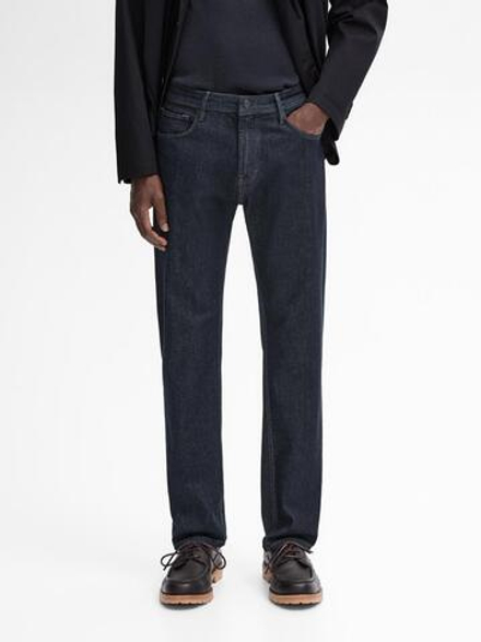 Massimo Dutti Зауженные джинсы, индиго