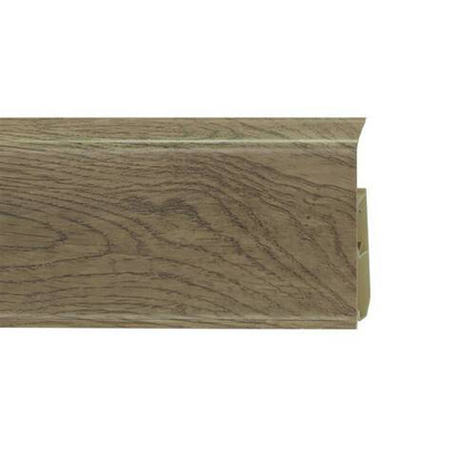 Пластиковый плинтус Royce 80 мм (2200x80x20) 311 Дуб Элит