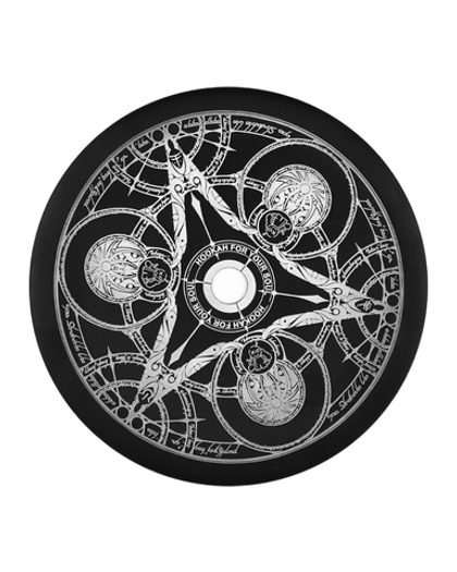 Блюдце c гравировкой для DOWN Ритуал