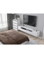 Тумба под телевизор подвесная 200х34х35 см