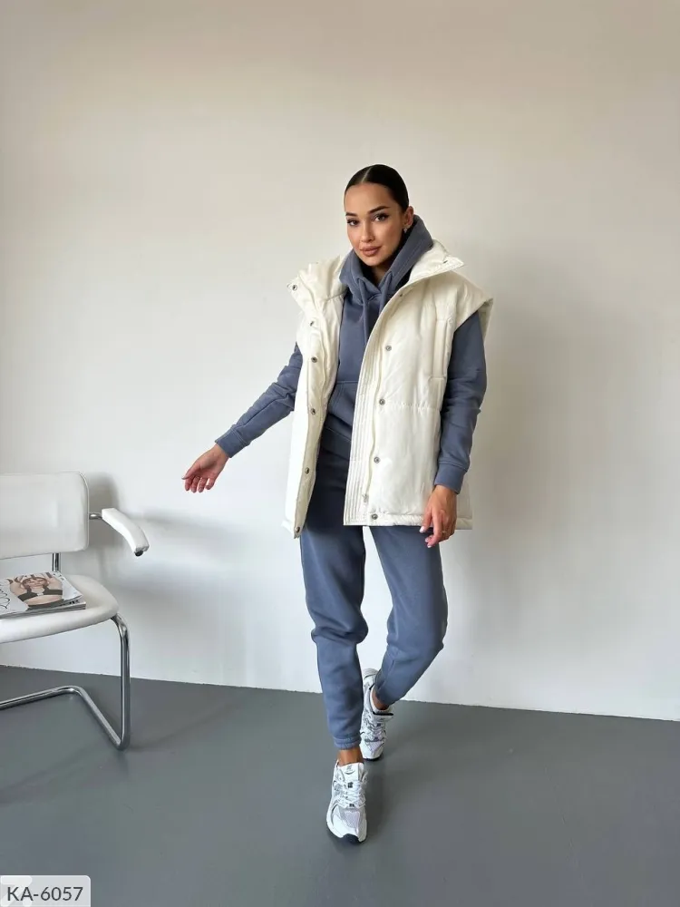 Жилет KA-6060 Фабрика Моды