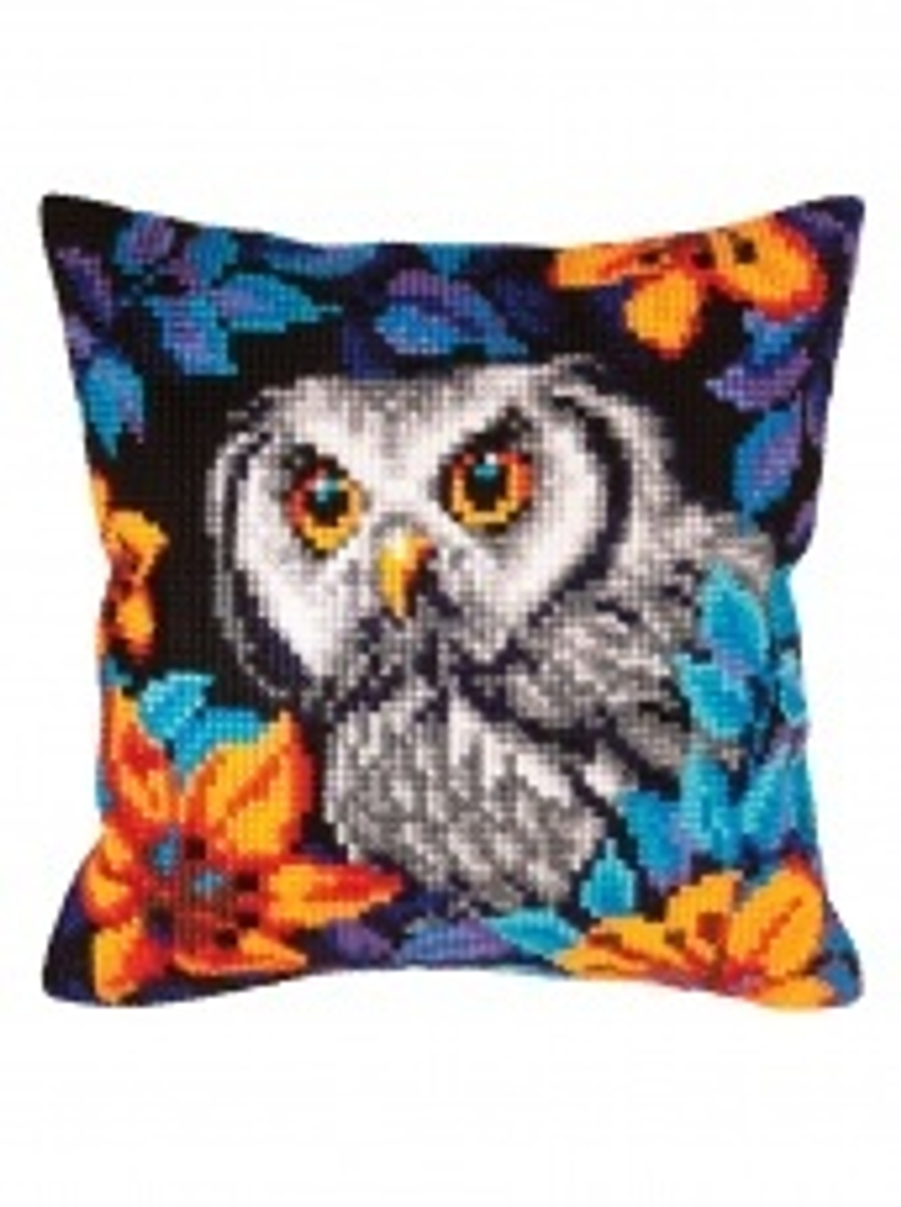 Набор для вышивания подушки  бренда Collection D'Art - отличный выбор как для юных мастериц, так и д