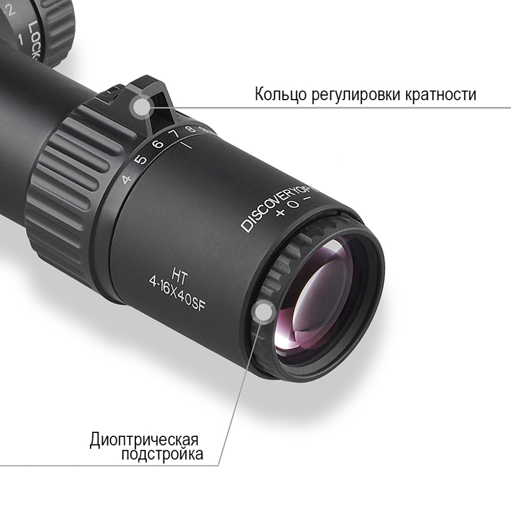 Оптический прицел DISCOVERY HT 4-16X40SF FFP