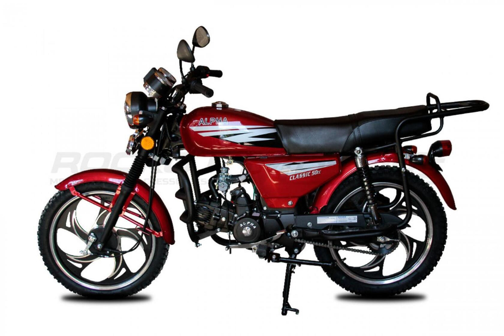 Мопед ROCKOT ALPHA CLASSIC M-11 (красный глянцевый)