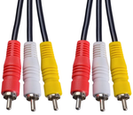 Кабель 3xRCA (M) - 3xRCA (M) VS 2m
