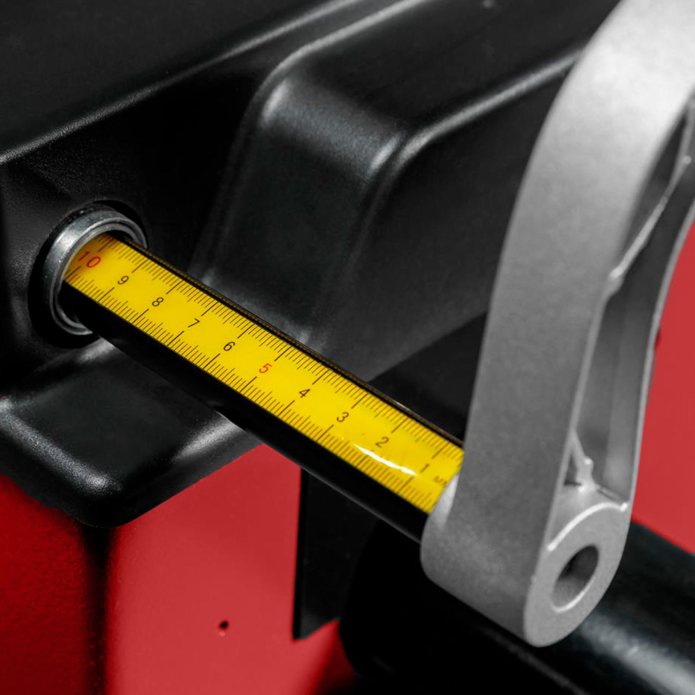 Станок балансировочный ROSSVIK VT-63, 220В (LCD, лазер, эл. линейка, УЗ) RAL3020 КРАСНЫЙ