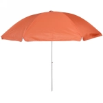 Зонт пляжный D=300см, h-240см «Летний день» с механизмом наклона ДоброСад