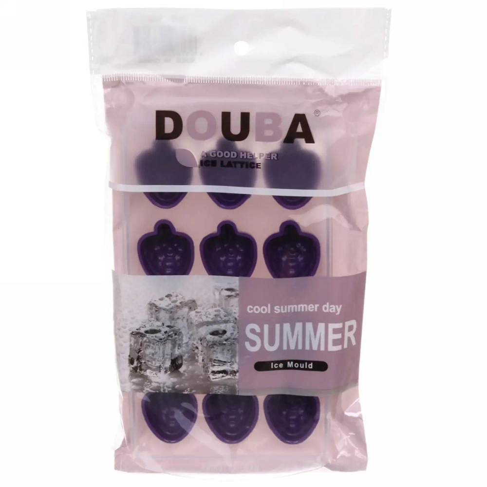 Форма для льда пластиковая с силиконом «Виноград»