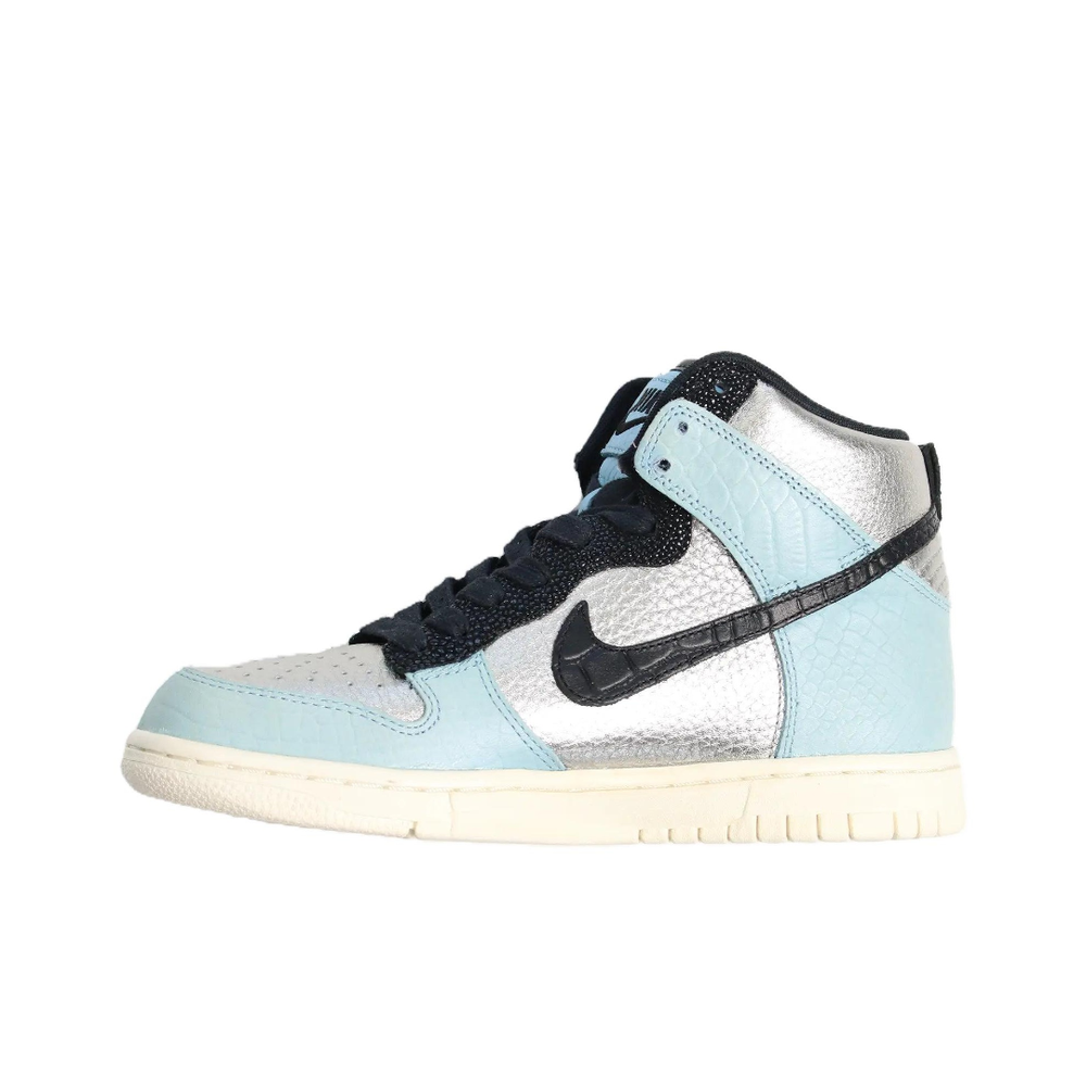 Женские кроссовки Nike Dunk High LX 'Metallic Silver Mica Blue' 881233-002