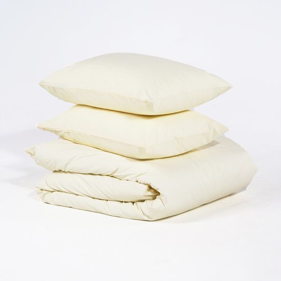 Наволочка  Ivory ,  страйп  полисатин  50x70 ,  HOMY