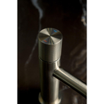 Смеситель для раковины Boheme Stick 121-NB.2 Nikel Brush TOUCH