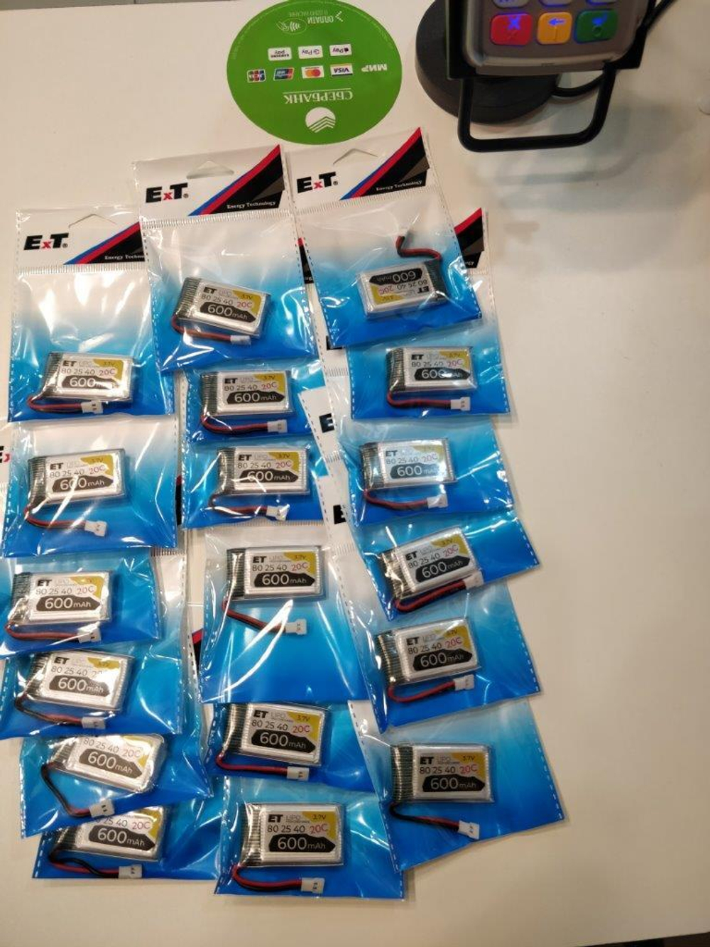 Аккумулятор ET LP802540-20CM