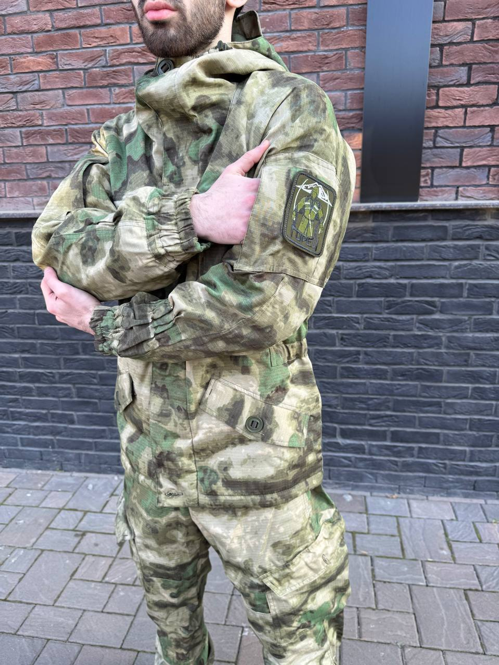 Костюм Горка 6 флис лайт / осень-зима / мох