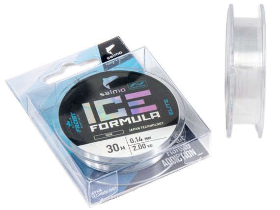 Леска монофильная зимняя Salmo Elite ICE FORMULA Clear 030/014