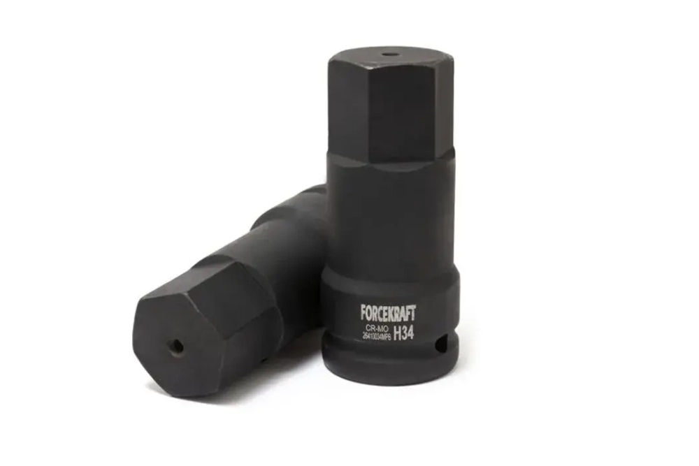 Головка-бита ударная 6-гранная 26мм,3/4'' FORCEKRAFT FK-26410026MPB