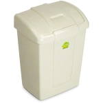 Контейнер для мусора»Форте»9л слоновая кость С340СЛК