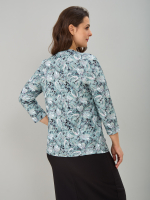 Лонгслив ЛНв-306/ментол-листья