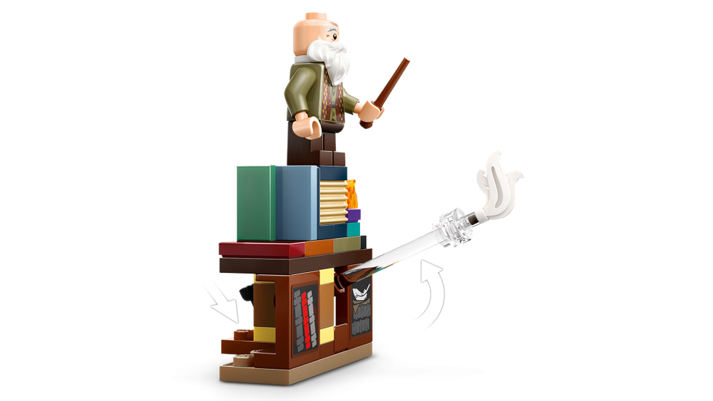 LEGO Harry Potter 76442 «Замок Хогвартс: урок заклинаний» — сцены из фильмов