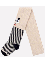 К 9123/св.бежевый меланж колготки детские Crockid