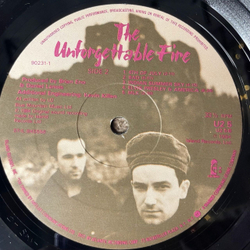 Винтажная виниловая пластинка LP U2 The Unforgettable Fire (USA 1984) A Sort Of Homecoming