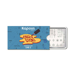 3 Kapous Professional Nails Пластина для стемпинга,Line 2  ,