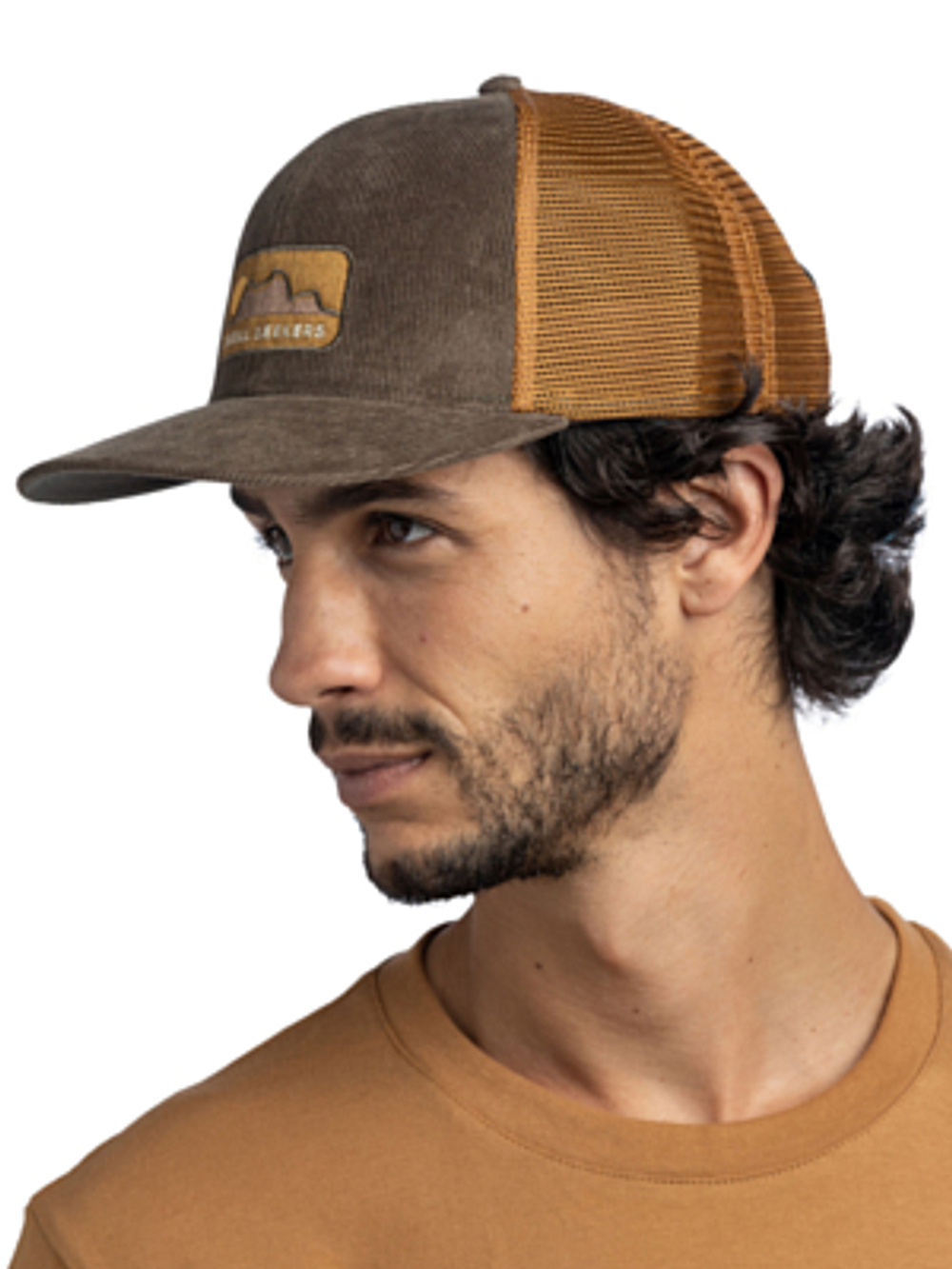 Кепка Buff Explore Trucker Cap Rhoes Brown